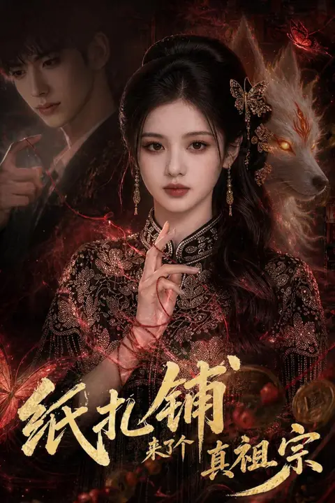 《纸扎铺来了个真祖宗》封面