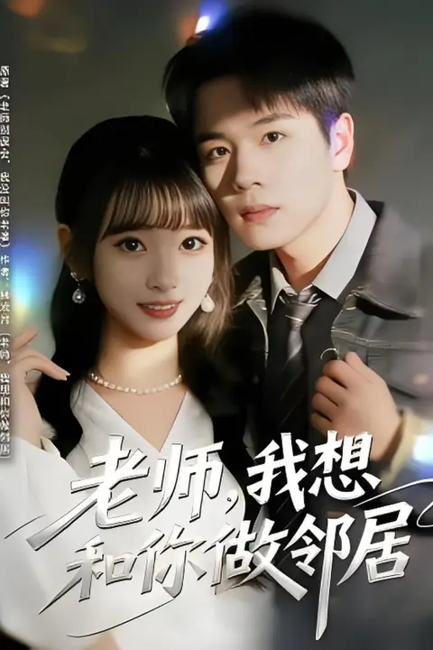 《老师，我想和你做邻居》封面