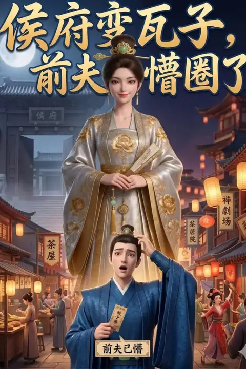 《侯府变瓦子,前夫懵圈了》封面