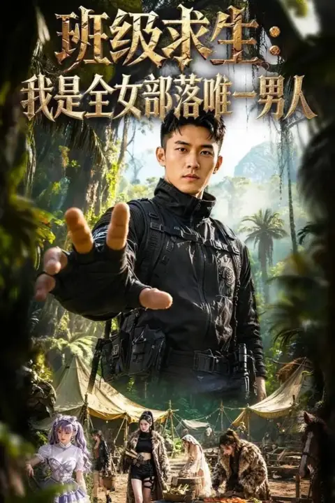 《班级求生:我是全女部落唯一男人》封面