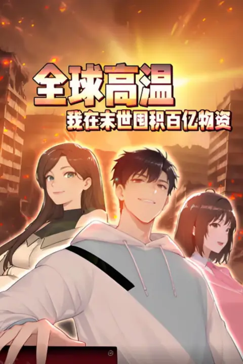 《全球高温：我在末世囤积百亿物资》封面