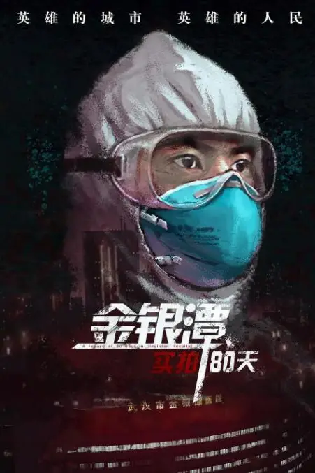 《金银潭实拍80天》封面