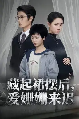《藏起裙摆后,爱姗姗来迟》封面