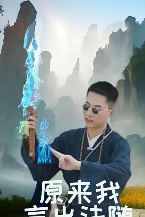 《原来我言出法随》封面