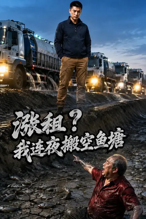 《涨租?我连夜搬空鱼塘》封面