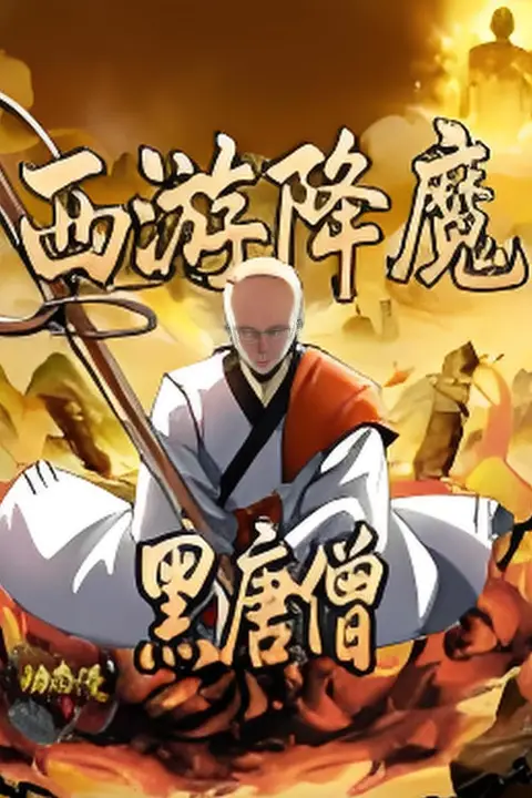 《西游降魔:黑唐僧·动态漫》封面