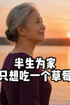 《半生为家,只想吃一个草莓》封面