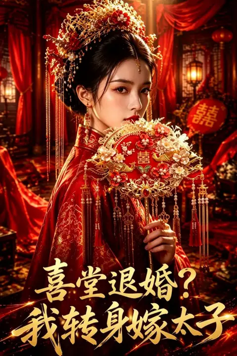 《喜堂退婚,我转身嫁太子》封面