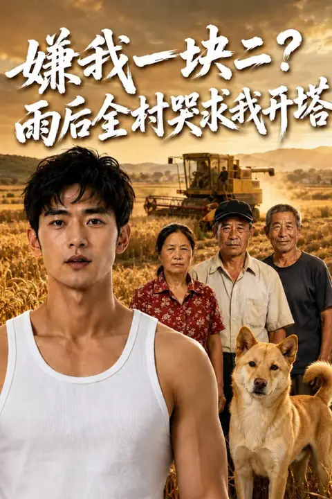 《嫌我一块二?雨后全村哭求我开塔》封面