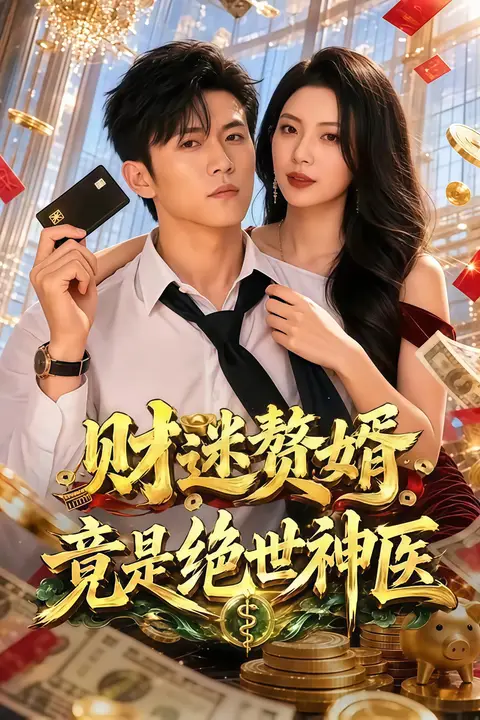 《财迷赘婿竟是绝世神医》封面