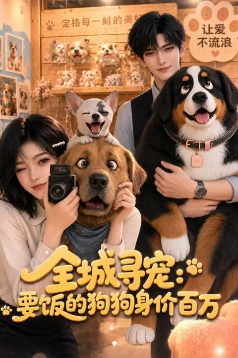 《全城寻宠:要饭的狗狗身价百万》封面