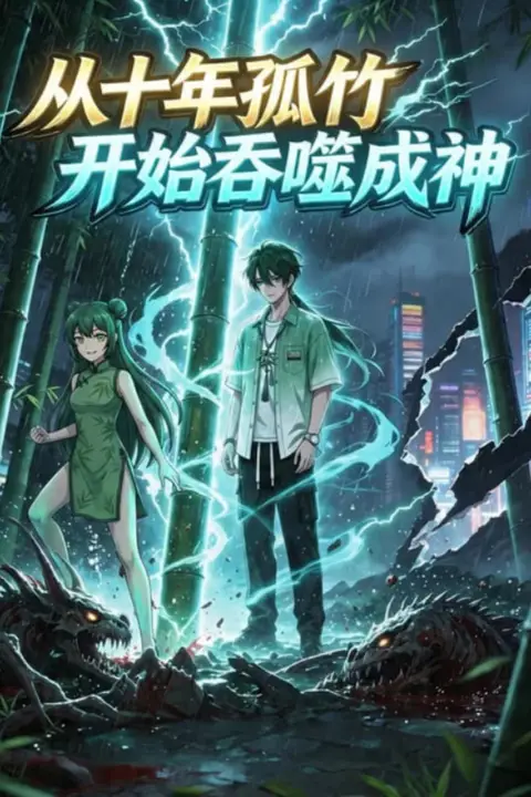 《从十年孤竹开始吞噬成神》封面