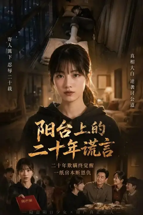 《阳台上的二十年谎言》封面