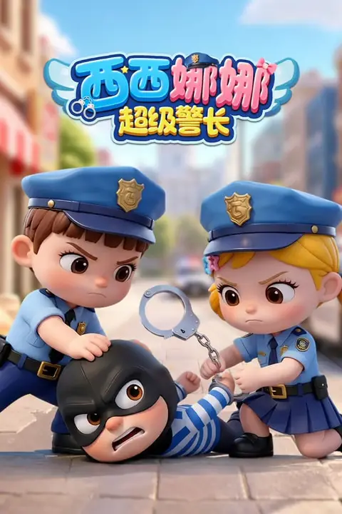 《西西娜娜超级警长》封面
