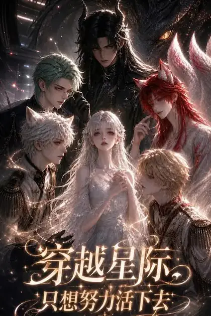《穿越星际,只想努力活下去》封面