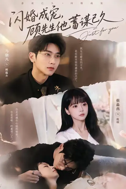 《闪婚成宠，顾先生他蓄谋已久》封面