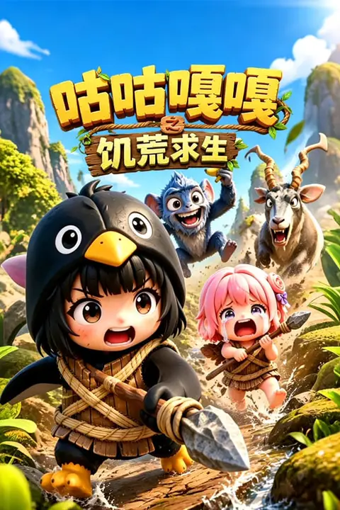 《咕咕嘎嘎之饥荒求生》封面