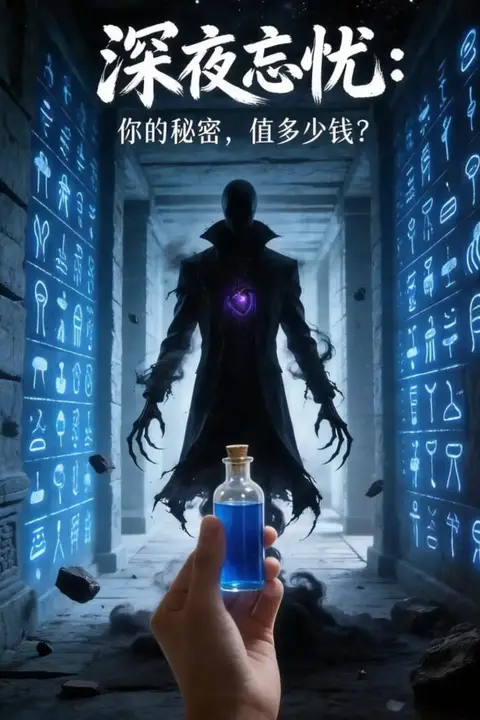 《深夜忘忧：你的秘密，值多少钱？》封面