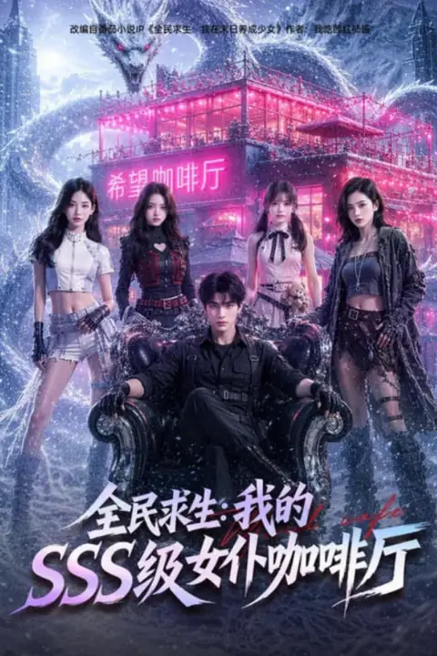 《全民求生：我的 SSS 级女仆咖啡厅》封面