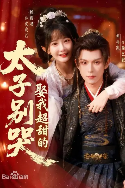 《太子别哭，娶我超甜的》封面