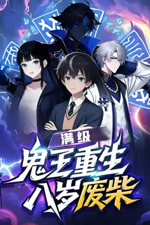 《满级鬼王重生八岁废柴》封面