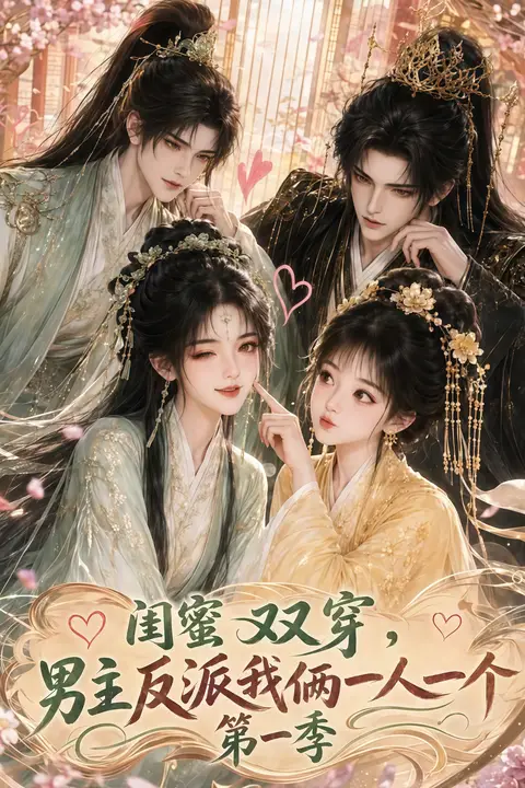 《闺蜜双穿,男主反派我俩一人一个第一季》封面