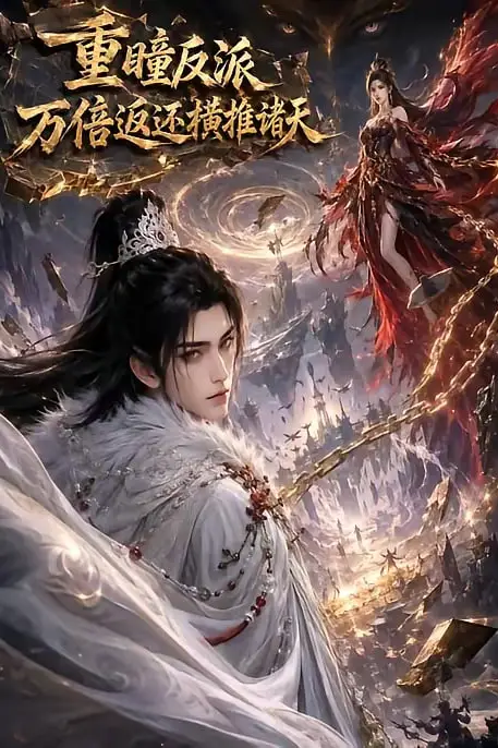 《重瞳反派:万倍返还横推诸天》封面