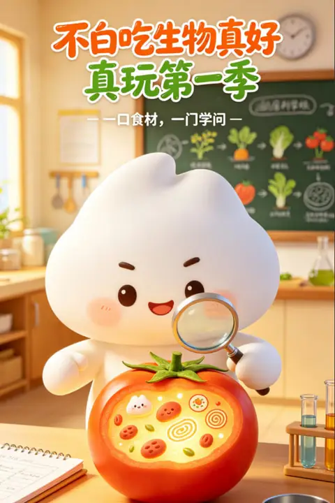 《不白吃生物真好玩第一季》封面