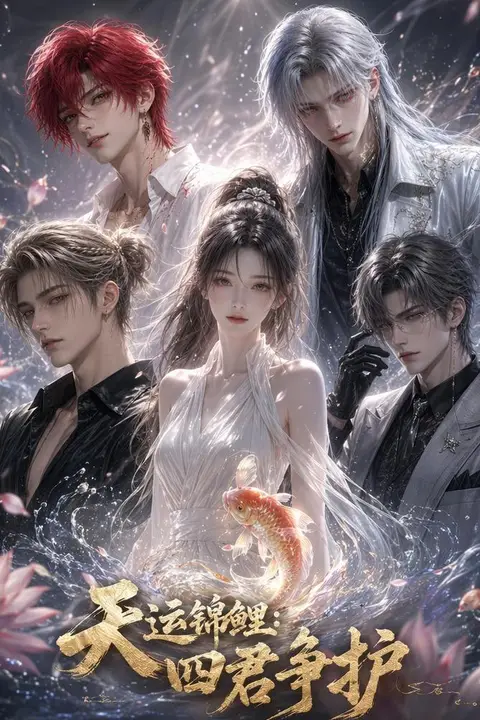 《天运锦鲤:四君争护》封面
