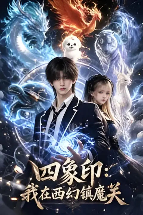 《四象印:我在西幻镇魔关》封面