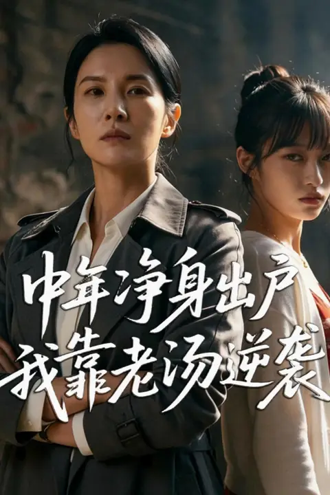 《中年净身出户,我靠老汤逆袭》封面