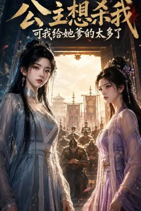 《公主想杀我，可我给她爹的太多了》封面