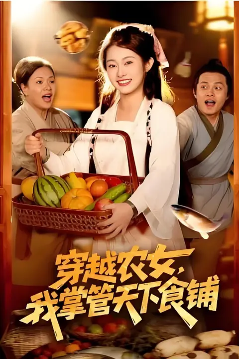 《穿越农女，我掌管天下食铺》封面