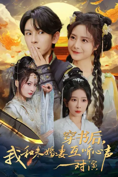 《穿书后我和未婚妻互听心声对演》封面