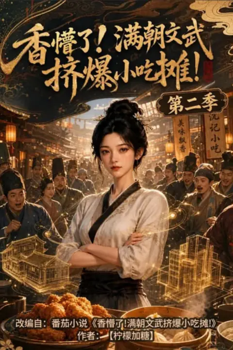 《香懵了!满朝文武挤爆小吃摊!第二季》封面