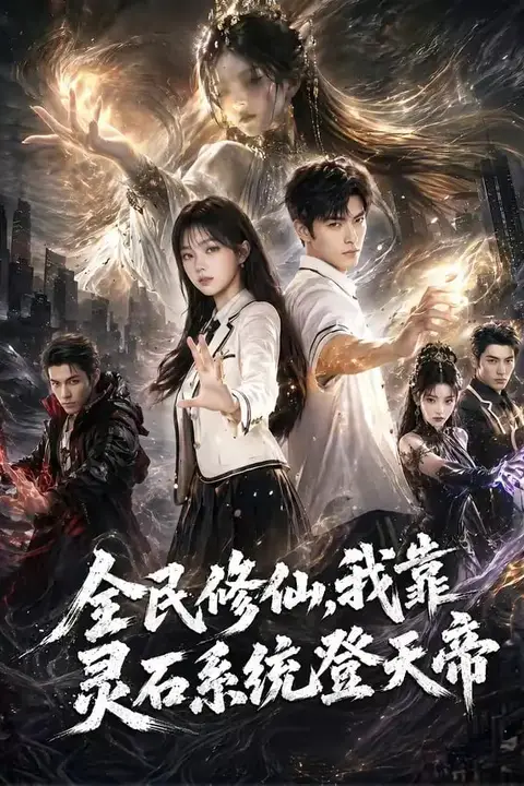 《全民修仙,我靠灵石系统登天帝》封面