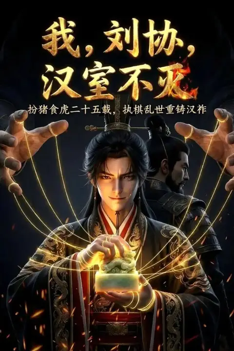 《我，刘协，汉室不灭》封面