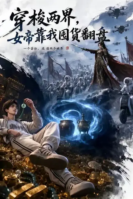 《穿梭两界,女帝靠我囤货翻盘》封面