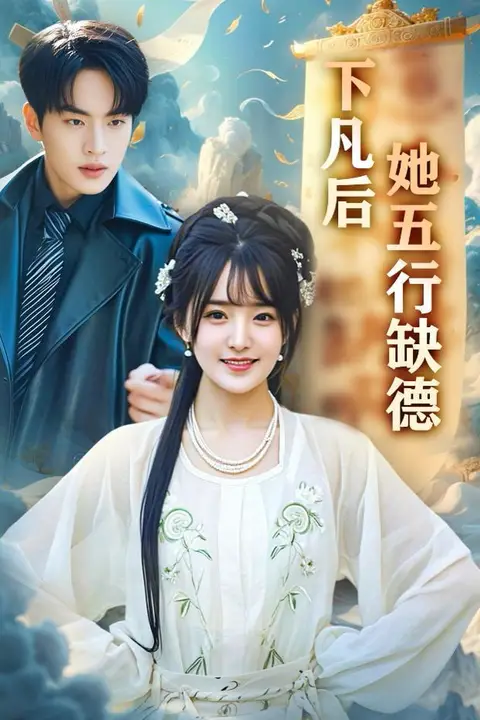 《下凡后她五行缺德（你惹夫人干嘛她五行缺德）》封面