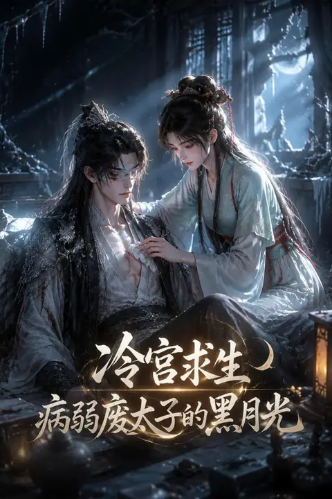 《冷宫求生,病弱废太子的黑月光》封面