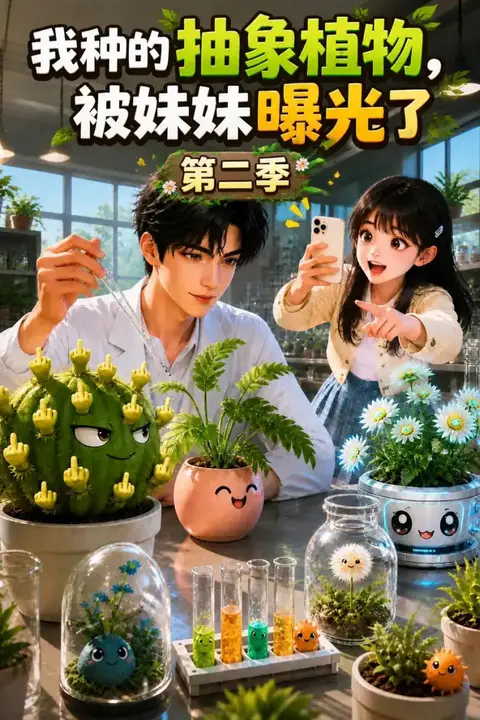 《我种的抽象植物，被妹妹曝光了第二季》封面