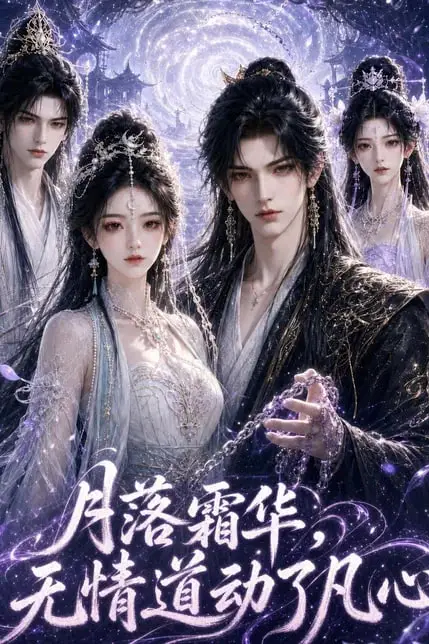 《月落霜华，无情道动了凡心》封面