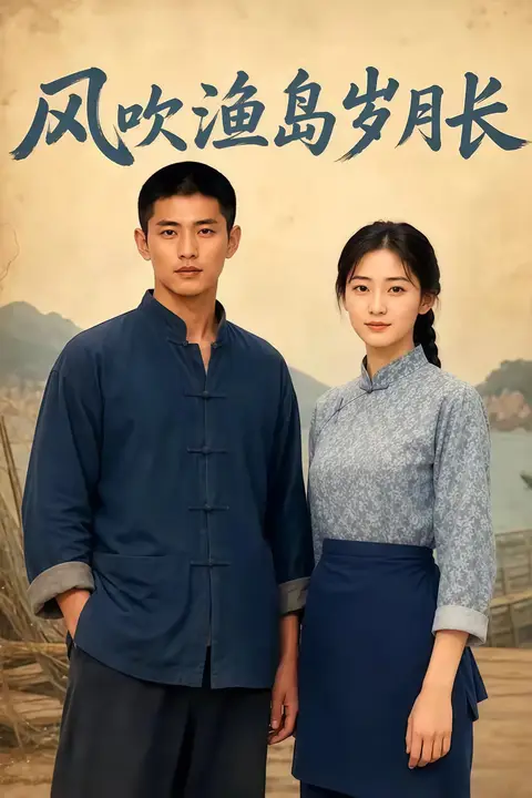 《风吹渔岛岁月长》封面