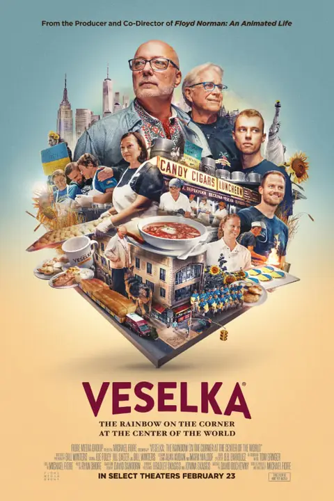 《Veselka: The Rainbow on the Corner at the Center of the World》封面