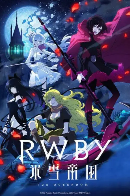 《RWBY 冰雪帝国》封面