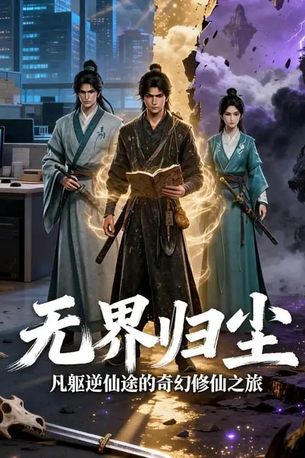 《无界归尘:凡躯逆仙的奇幻修仙之旅》封面