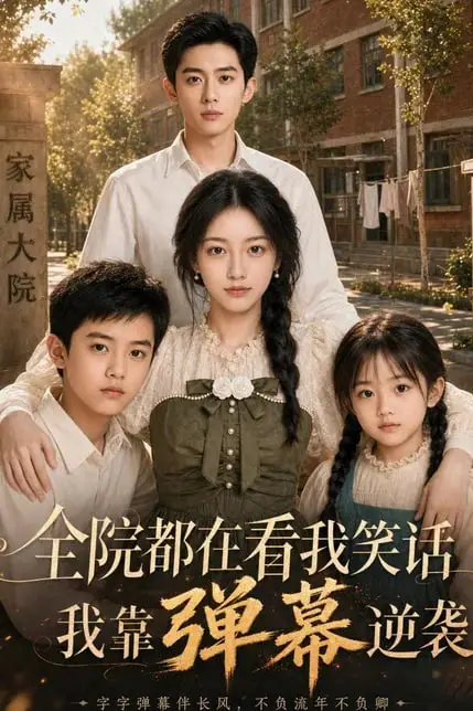 《全院都在看我笑话,我靠弹幕逆袭》封面