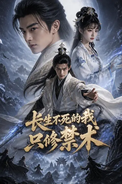 《长生不死的我，只修禁术！》封面