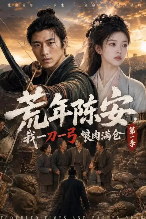 《荒年陈安,我一刀一弓喂饱满仓》封面