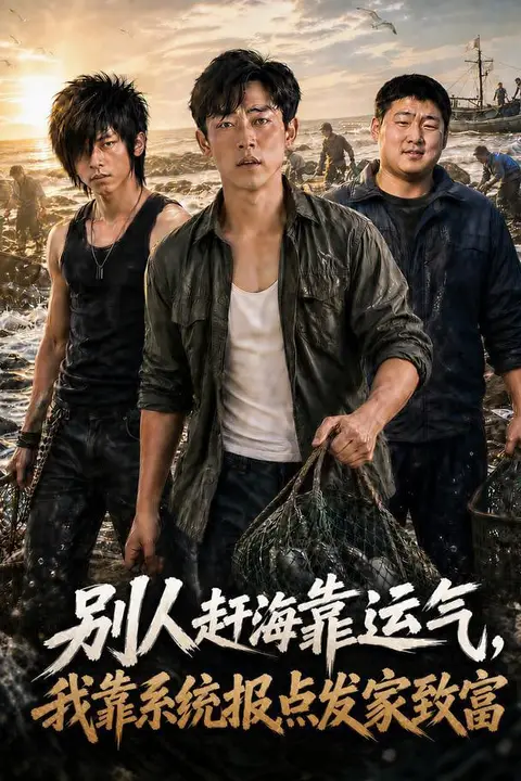 《别人赶海靠运气,我靠系统报点发家致富》封面